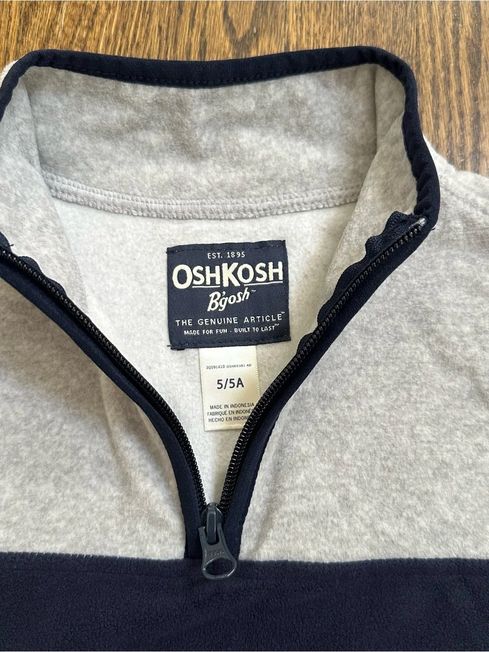 Oshkosh Quarter-zip Fleece